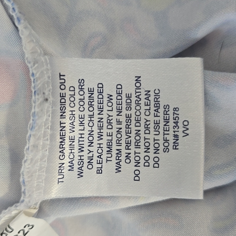 Vineyard Vines Sankaty Boatneck Tee Sz L - Picture 6 of 7